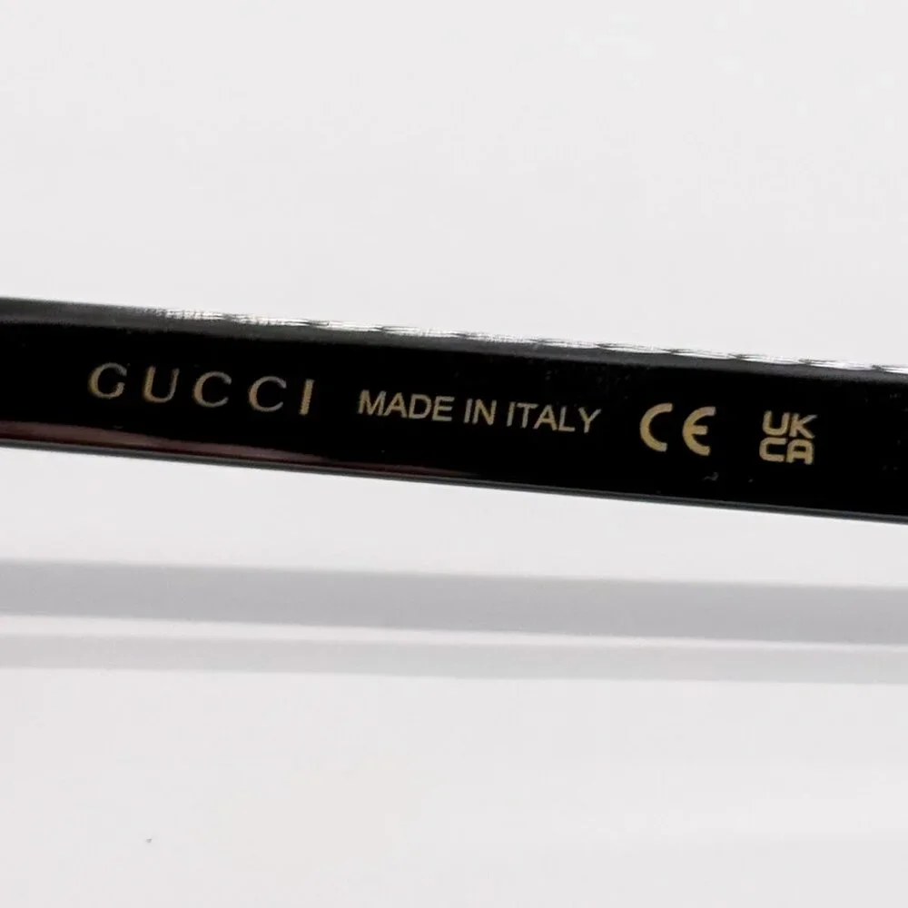 NEW GUCCI GG0692O 004 UNISEX BLACK/GREY EYEGLASSES GUCCI